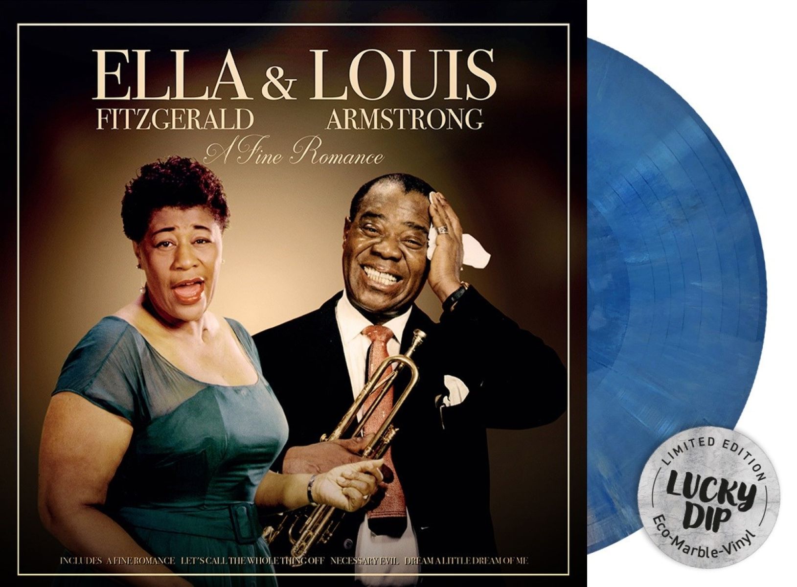 Afbeelding van Ella Fitzgerald & Louis Armstrong - A Fine Romance