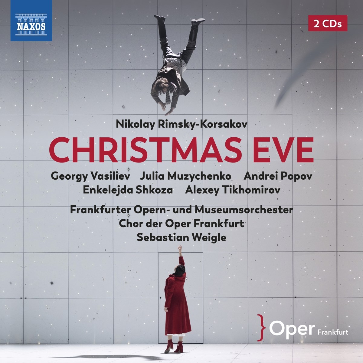 Afbeelding van Andrei Popov, Enkelejda Shkoza, Frankfurter Opern- Und Museumorchester - Rimsky-Korsakov: Christmas Eve