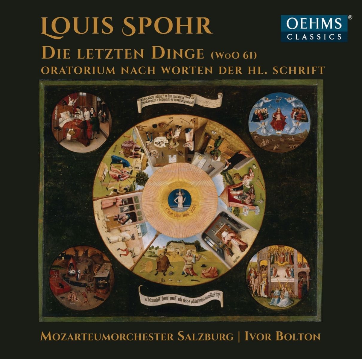 Afbeelding van Salzburg Mozarteum Orchestra, Ivor Bolton - Spohr: Die Letzten Dinge: Oratorium Nach Worten Der HL. Schrift