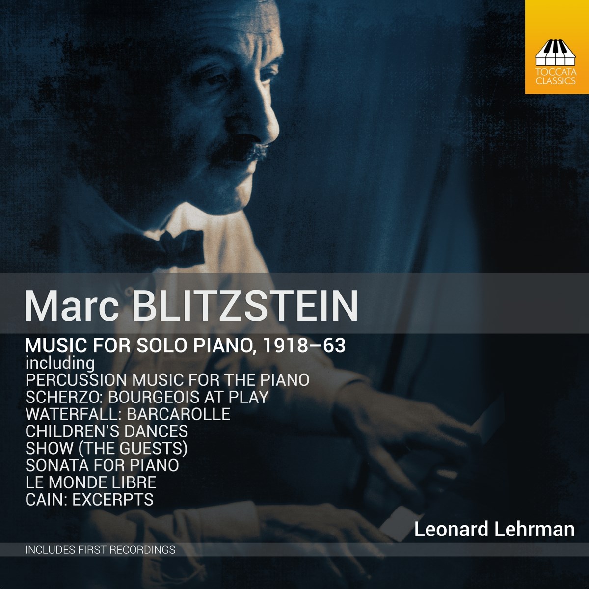 Afbeelding van Leonard Lehrman & Helene Williams - Blitzstein: Music For Solo Piano, 1918-63