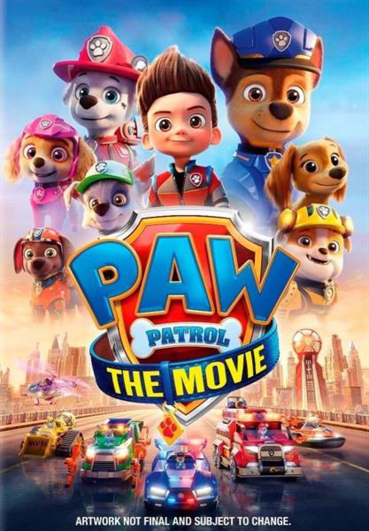 Afbeelding van Paw Patrol - The Movie
