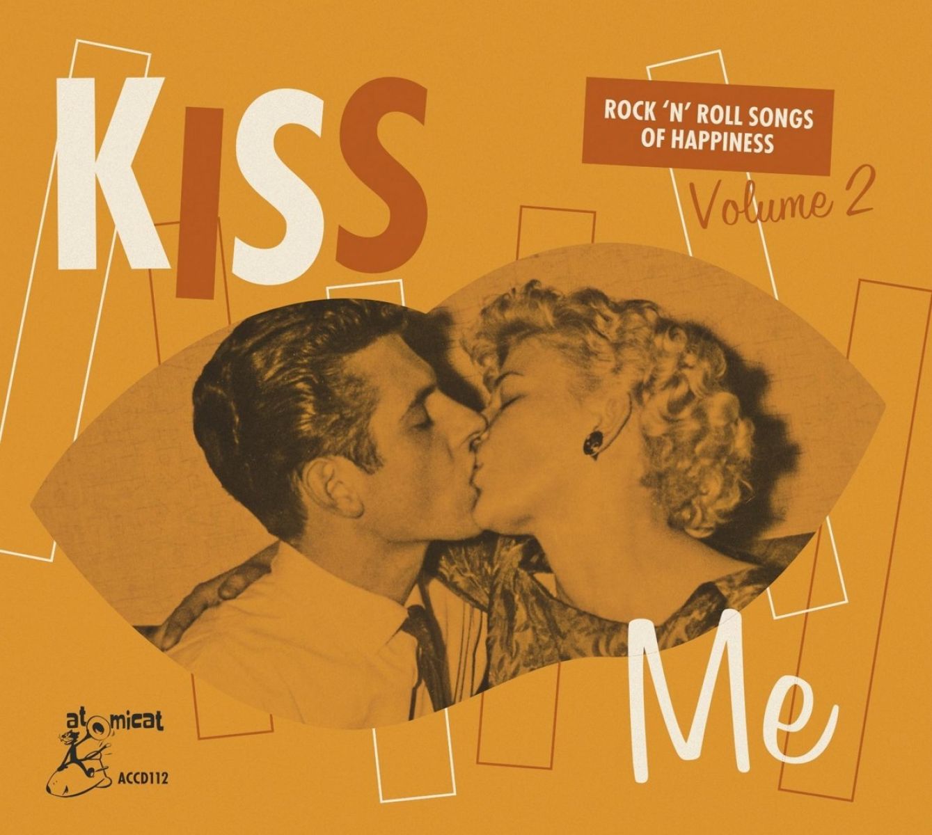 Afbeelding van Various Artists - Kiss Me - Rock 'n' Roll Songs Of Happiness Volume 2