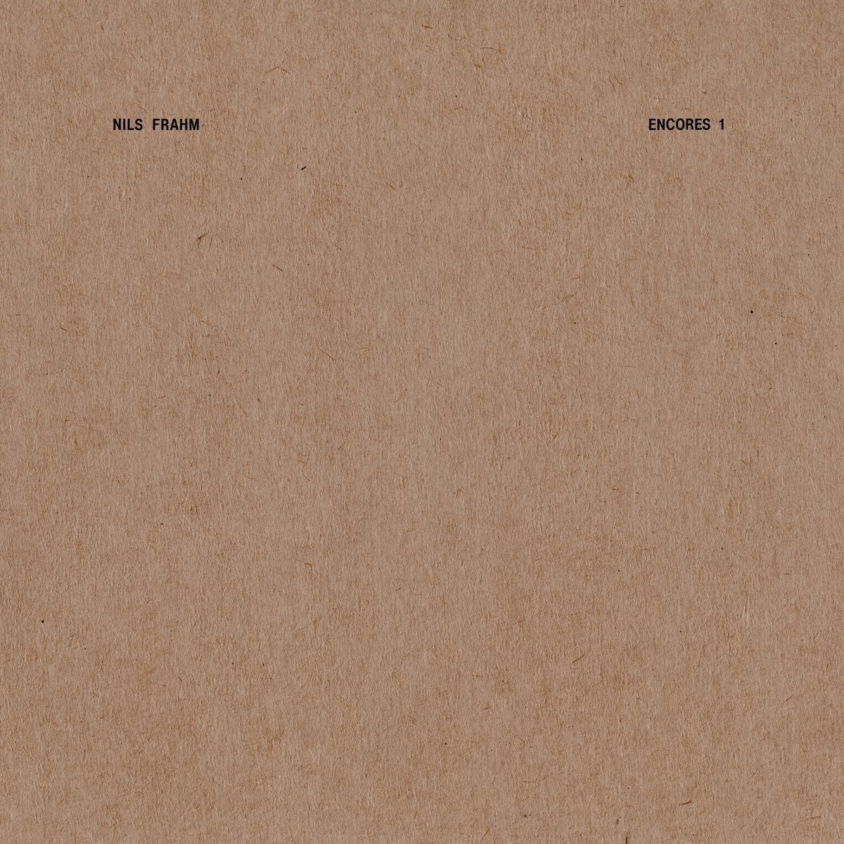 Nils Frahm - Encores 1