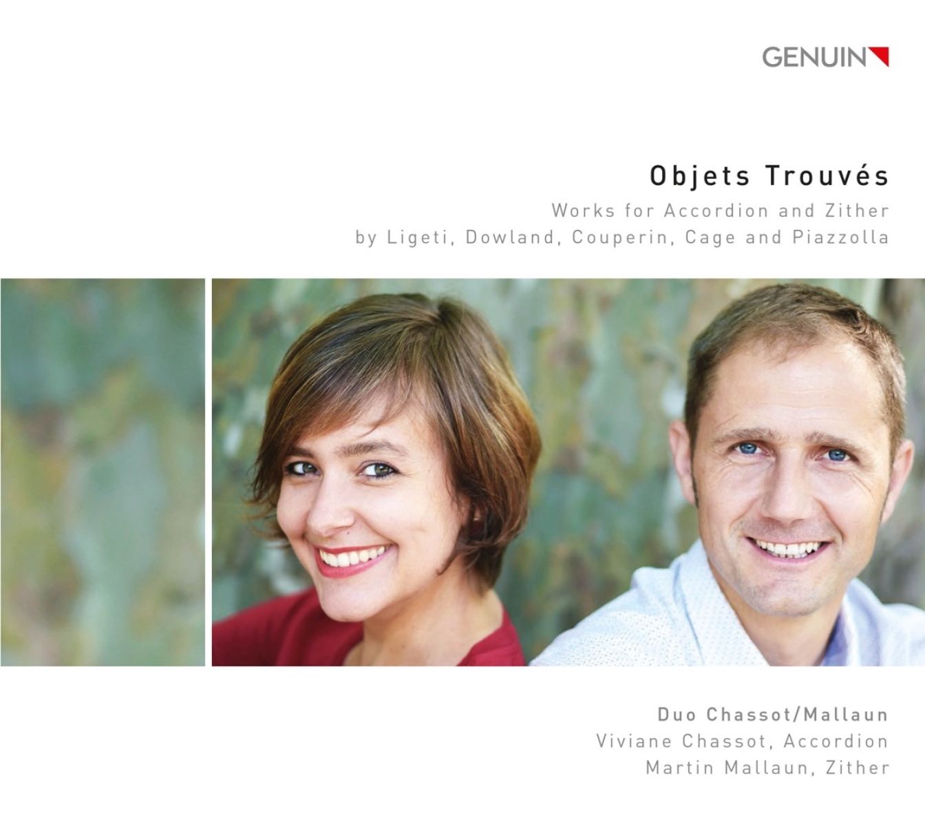 Afbeelding van Viviane Chassot & Martin Mallaun - Objets Trouvés: Works For Accordion And Zither By Ligeti, Dowland, Couperin, Cage And Piazzolla