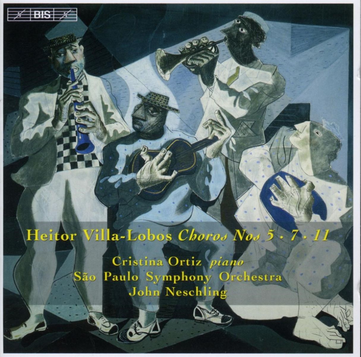 Afbeelding van Cristina Ortiz, São Paulo Symphony Orchestra - Choros Volume I