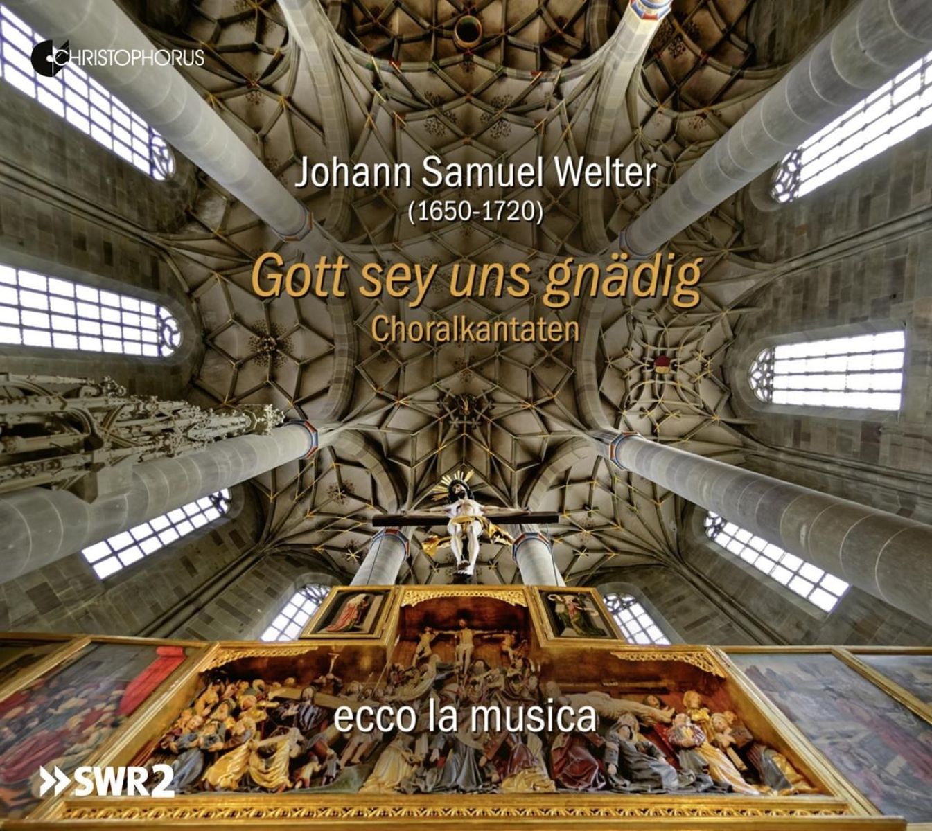 Afbeelding van Ecco La Musica - Welter: Gott Sey Uns Gnädig - Choralkantaten