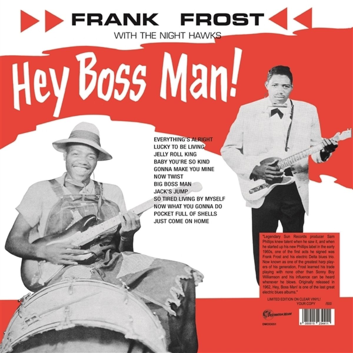 Afbeelding van Frank Frost With The Nighthawks - Hey Boss Man!