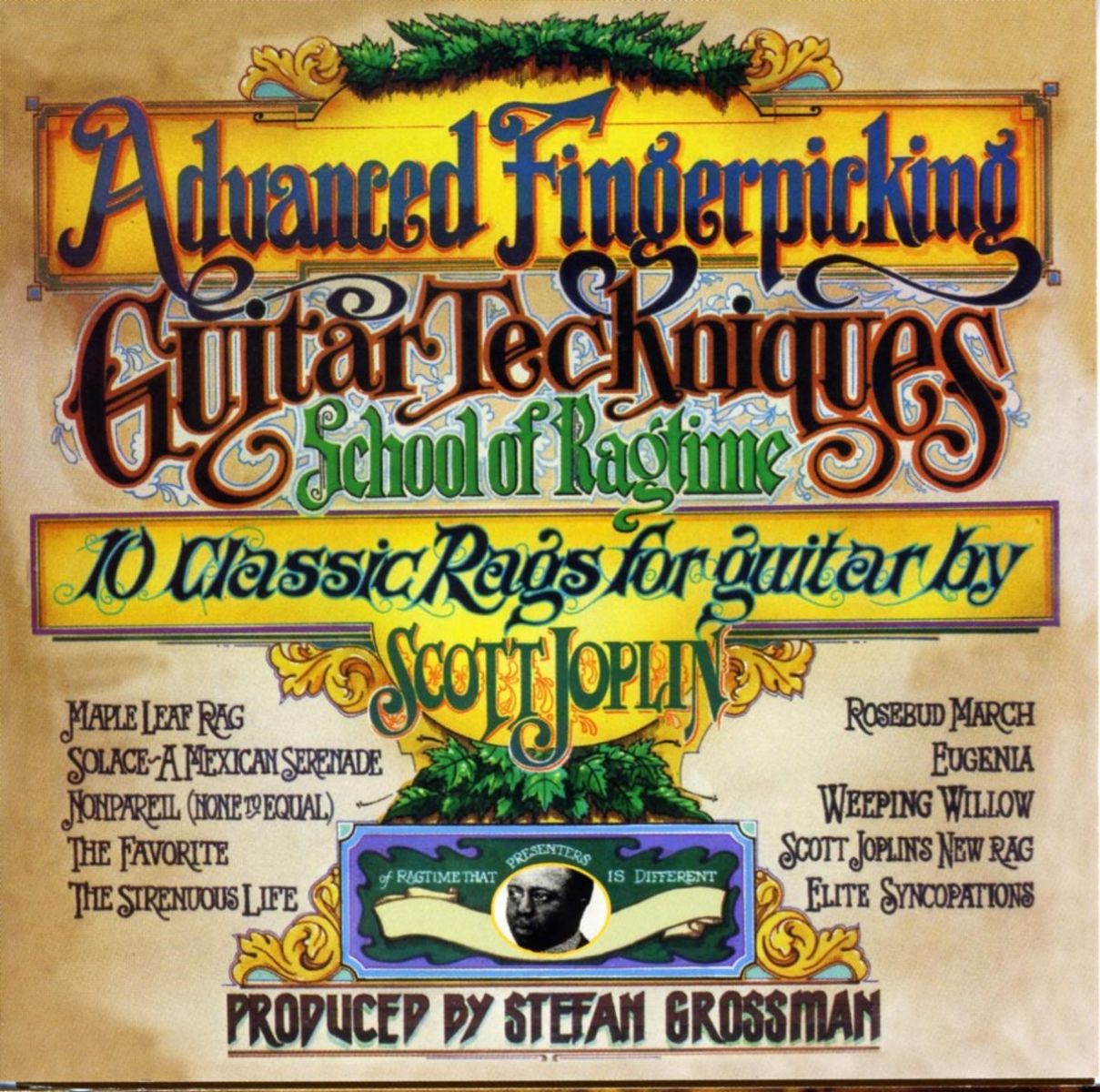 Various Artists - Advanced Fingerpicking Guitar Techniques (School Of Ragtime - 10 Classic Rags For Guitar By Scott Joplin)