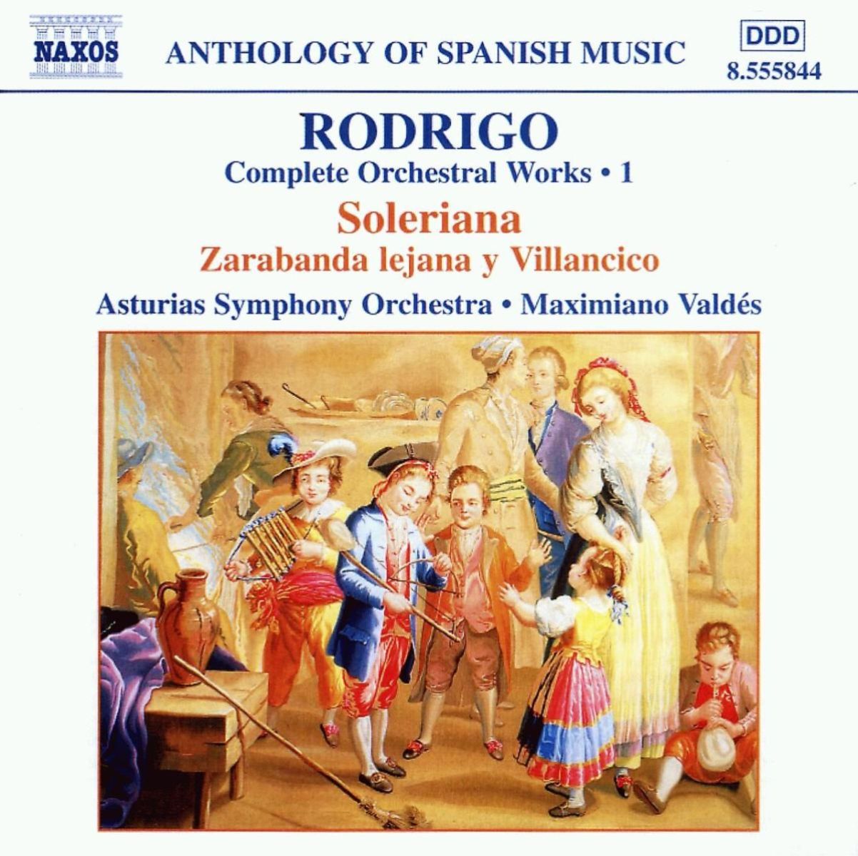 Afbeelding van Asturias Symphony Orchestra, Maximiano Valdés - Rodrigo: Complete Orchestral Works 1