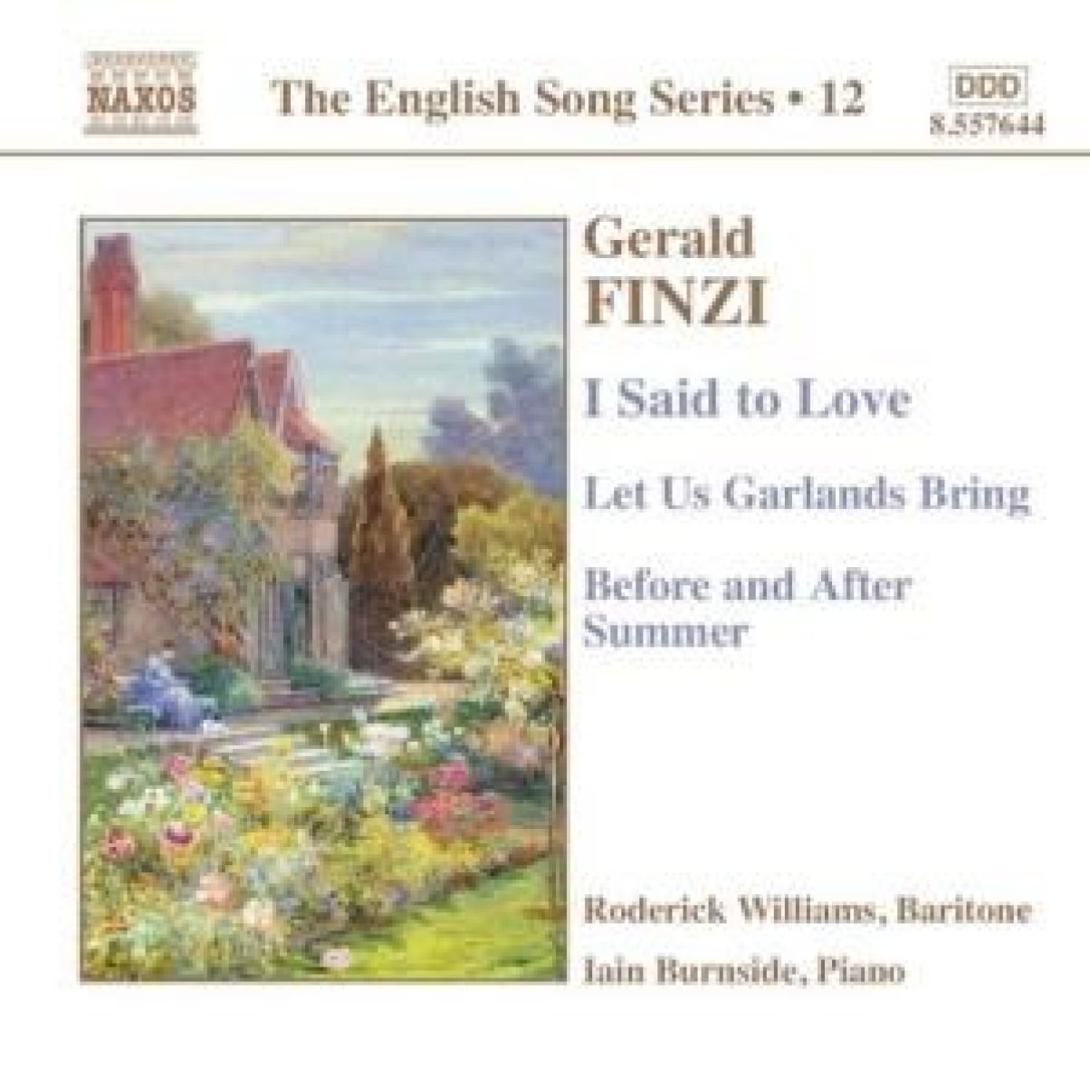 Roderick Williams & Iain Burnside - Finzi: Songs