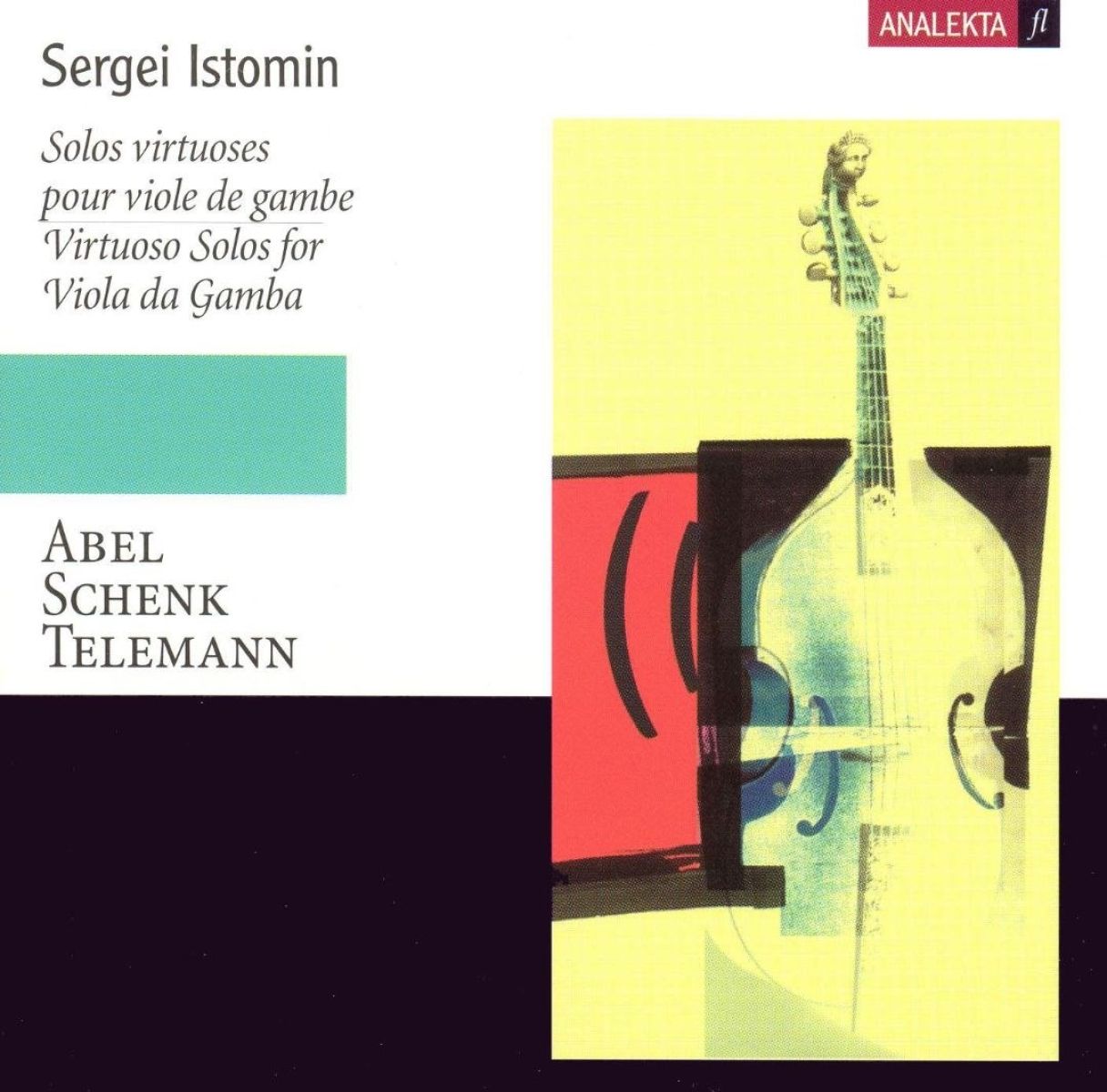 Afbeelding van Sergei Istomin - Solos Virtuoses Pour Viole De Gambe