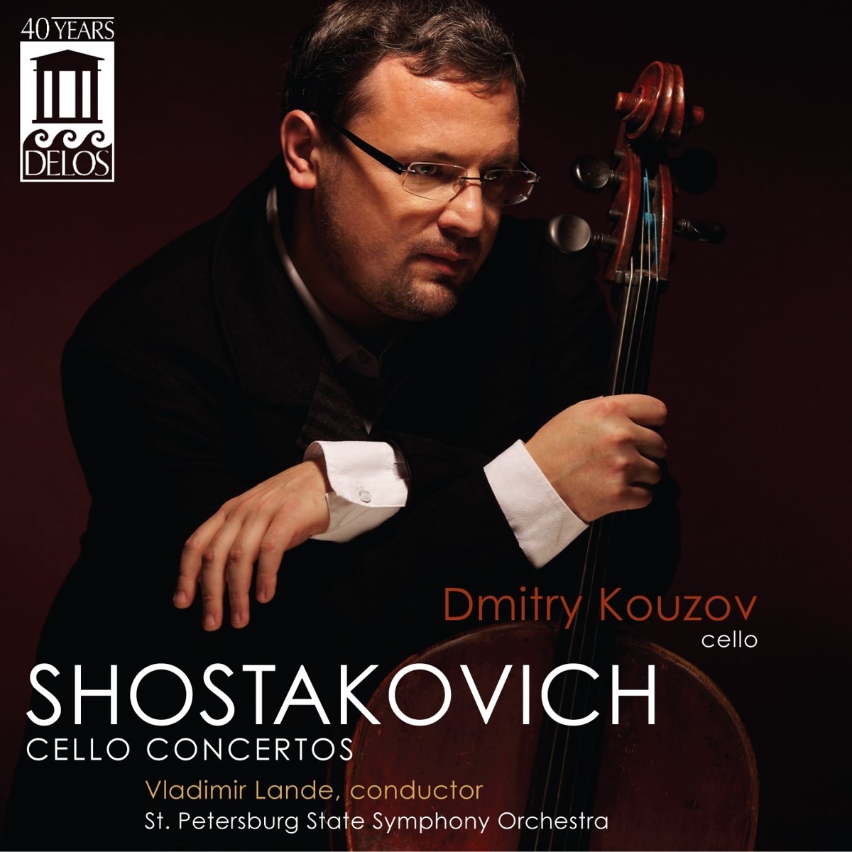 Afbeelding van Dmitry Kouzov, St. Petersburg State Symphony, Vladimir Lande - Shostakovich: Cello Concertos