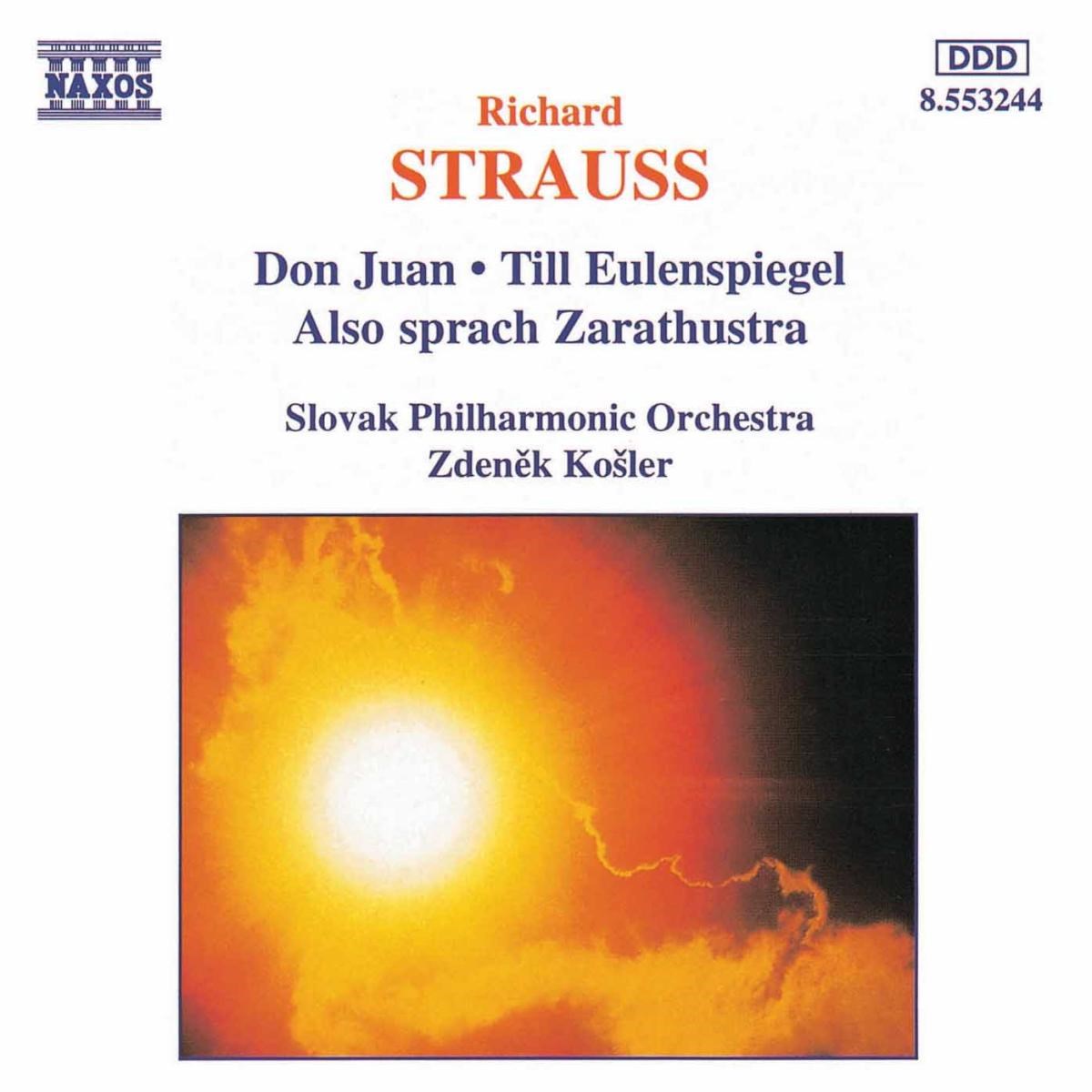 Afbeelding van Slovak Philharmonic Orchestra - Strauss: Don Juan | Till Eulenspiegel | Also Sprach Zarathustra