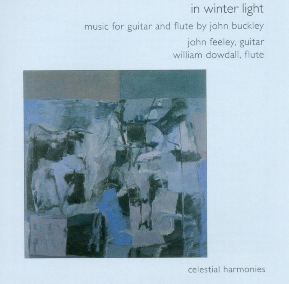 Afbeelding van John Feeley & William Dowdall - Buckley: In Winter Light: Music For Flute And Guitar