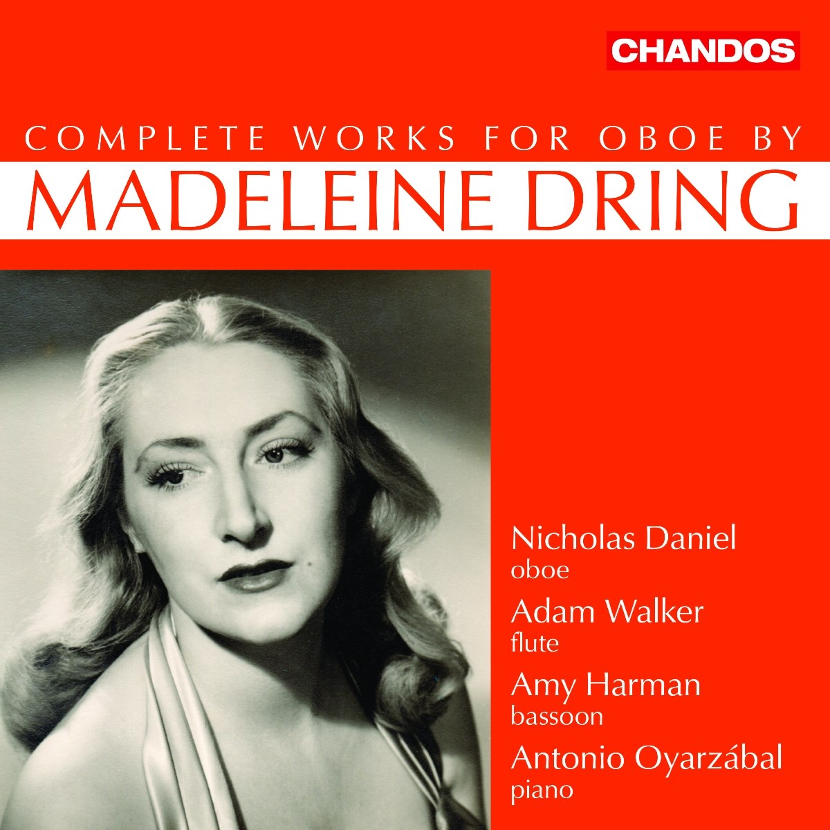 Afbeelding van Nicholas Daniel & Antonio Oyarzábal - Madeleine Dring: Complete Works For Oboe & Piano
