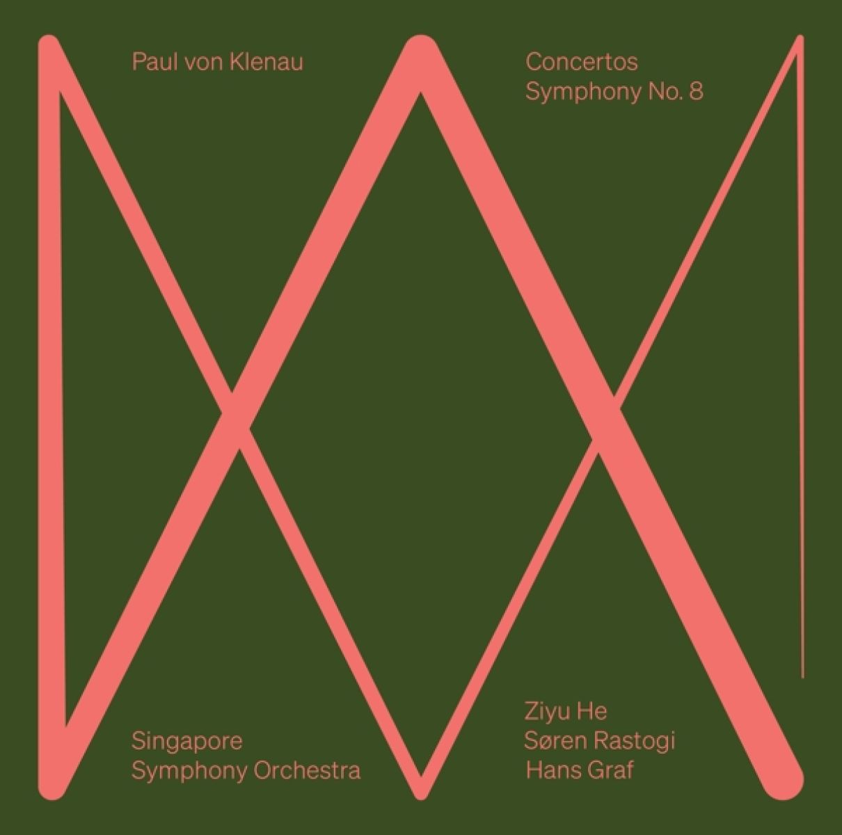 Ziyu He, Soren Rastogi, Singapore Symphony Orchestra, Hans Graf - Von Klenau: Concertos - Symphony No. 8