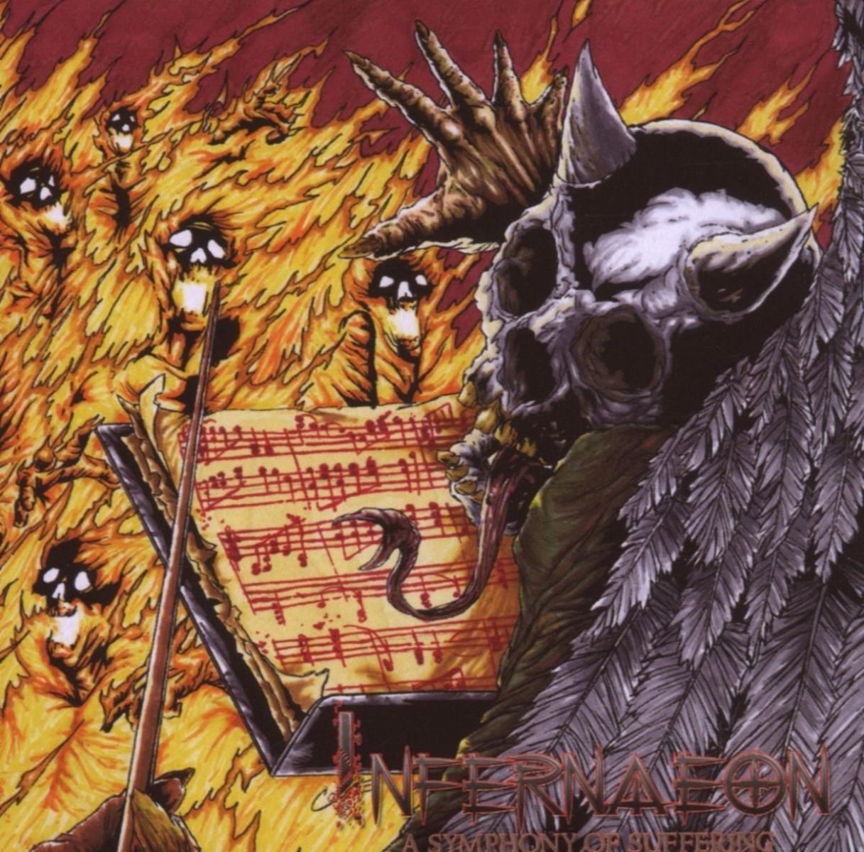 Afbeelding van Infernaeon - A Symphony Of Suffering