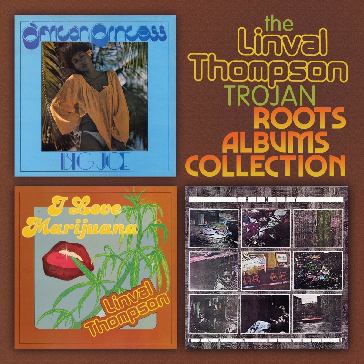 Afbeelding van Various Artists - The Linval Thompson Trojan Roots Albums Collection