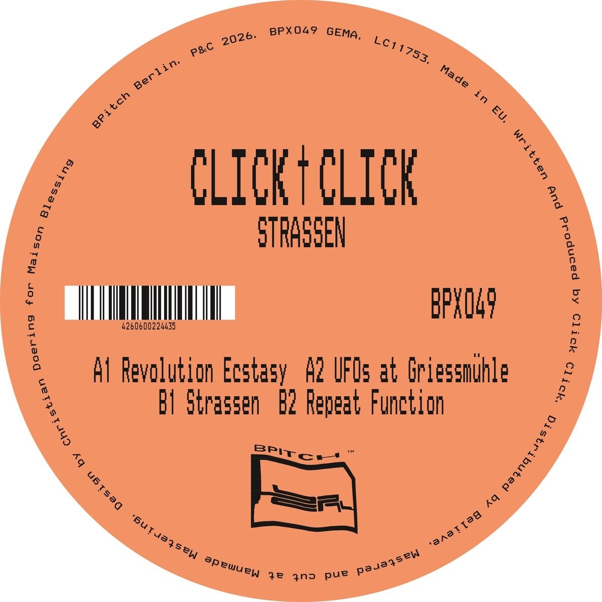 Afbeelding van Click Click - Strassen EP