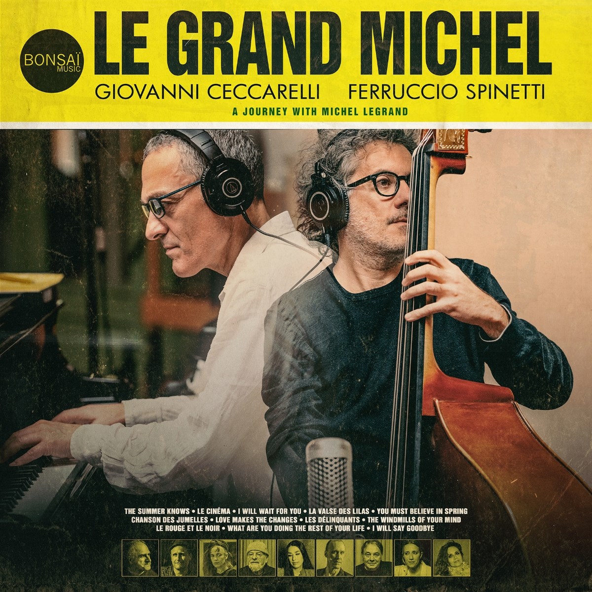 Afbeelding van André Ceccarelli,, Enrico Pieranunzi, Spinetti Ferruccio - Le Grand Michel (A Journey With M Legrand)
