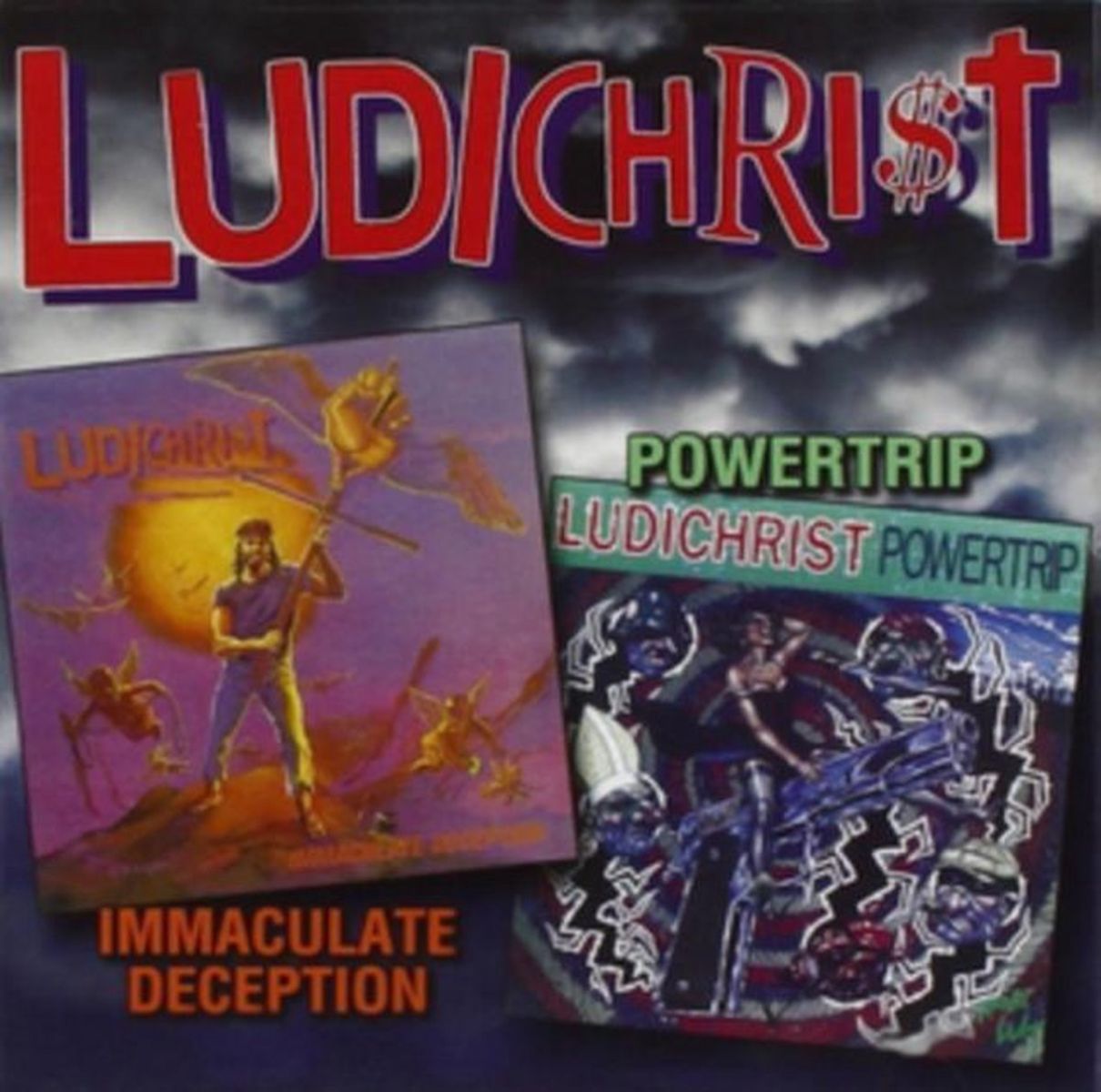 Afbeelding van Ludichrist - Immaculate Deception/Powertrip