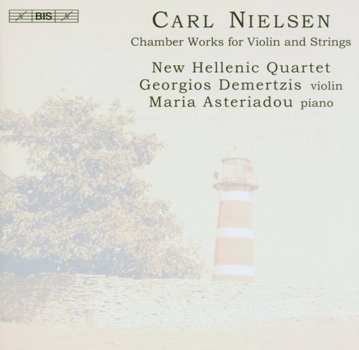 Afbeelding van Georgios Demertzis, Maria Asteriadou, New Hellenic Quartet - Nielsen: Chamber Works For Violin And Strings