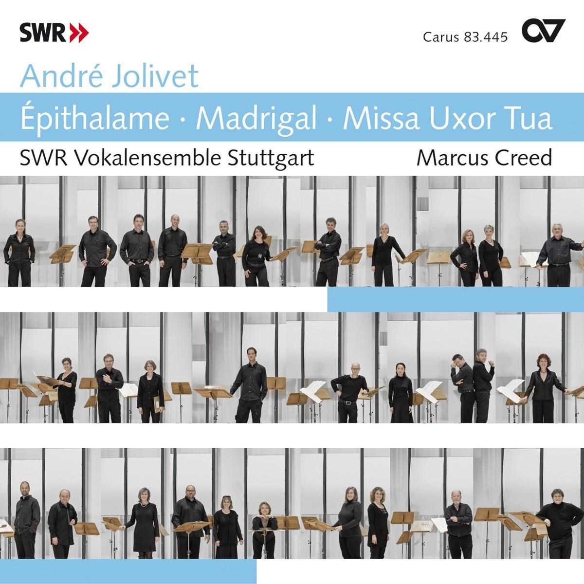 Afbeelding van SWR Vokalensemble Stuttgart - Jolivet: Epithalame | Madrigal | Missa Uxor Tua