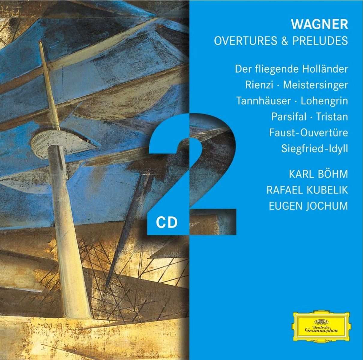 Afbeelding van Eugen Jochum, Karl Böhm, Herbert Von Karajan - Wagner: Overtures & Preludes