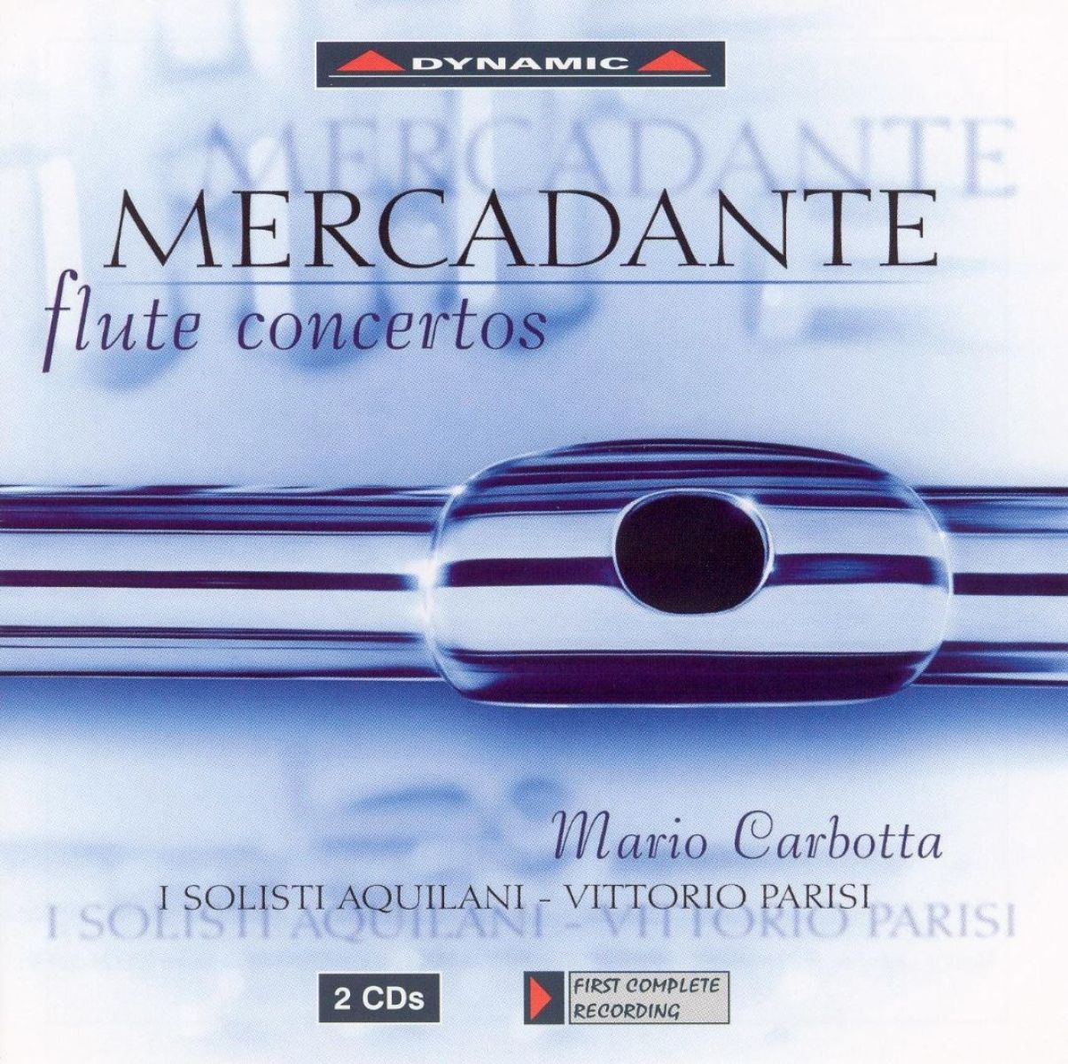 Mario Carbotta, I Solisti Aquilani, Vittorio Parasi - Mercadante: Concertos Pour Flute