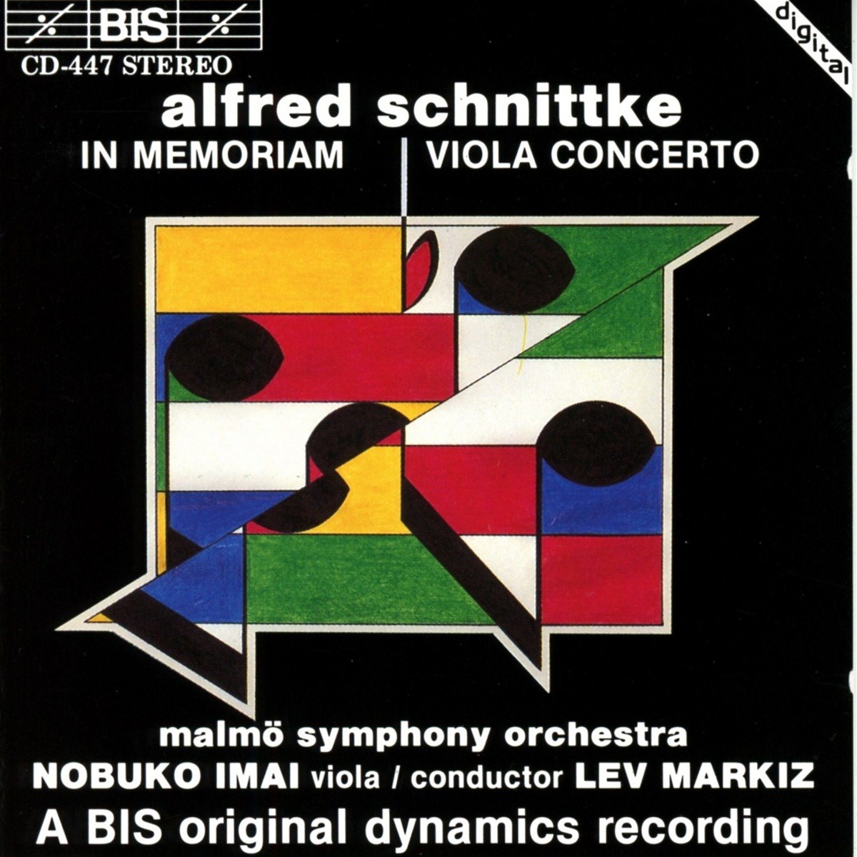 Afbeelding van Nobuko Imai, Malmö Symphony Orchestra, Lev Markiz - Schnittke: In Memoriam/Viola Concerto