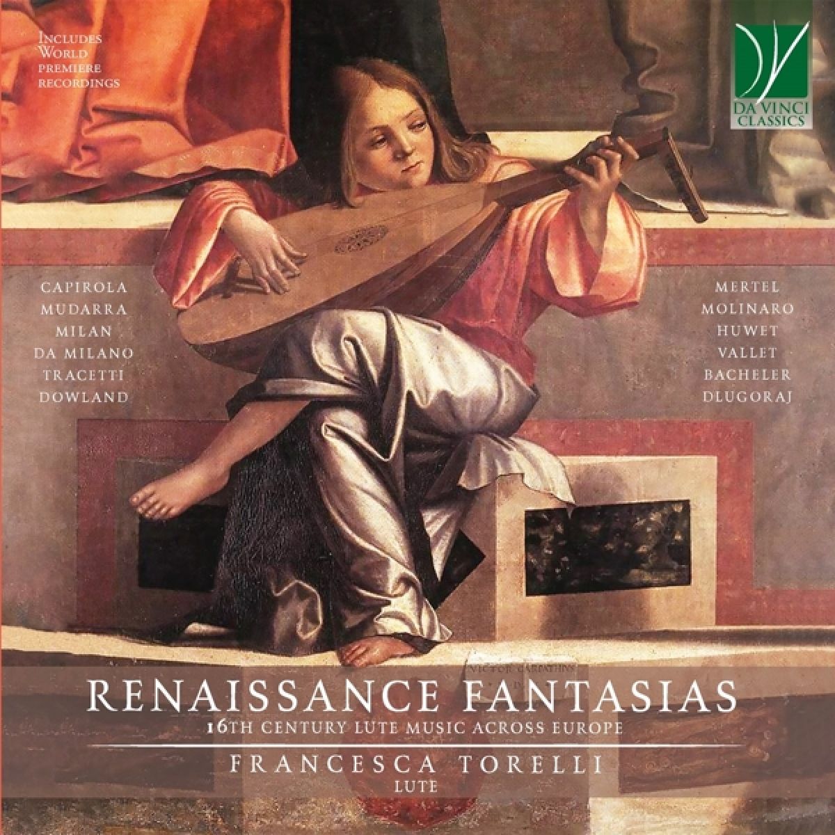 Afbeelding van Francesca Torelli - Renaissance Fantasias (16th Century Lute Music Across Europe)