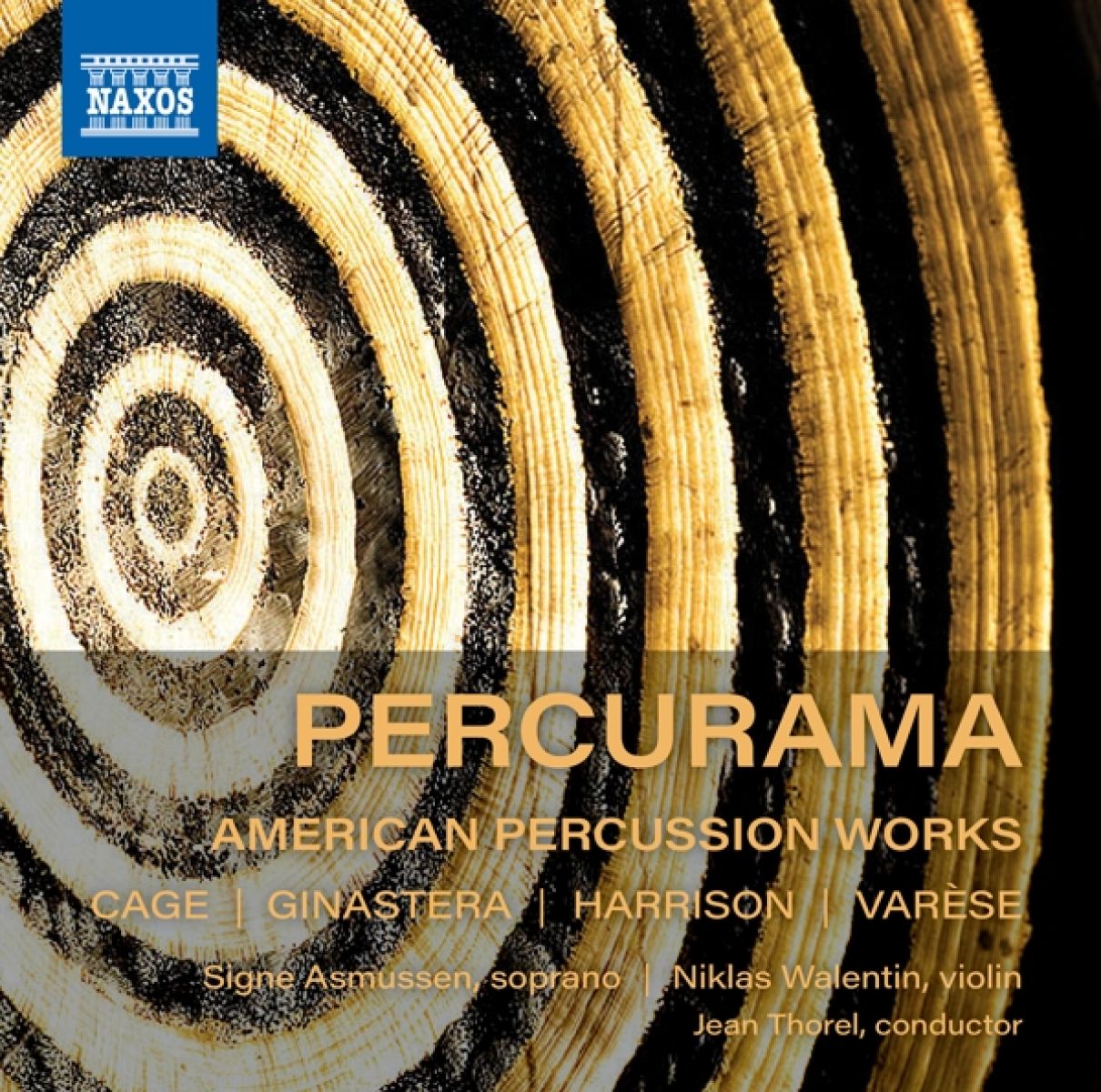 Afbeelding van Percurama Percussion Ensemble, Niklas Walentin, Jean Thorel - American Percussion Works: Cage - Ginastera - Harrison - Varèse