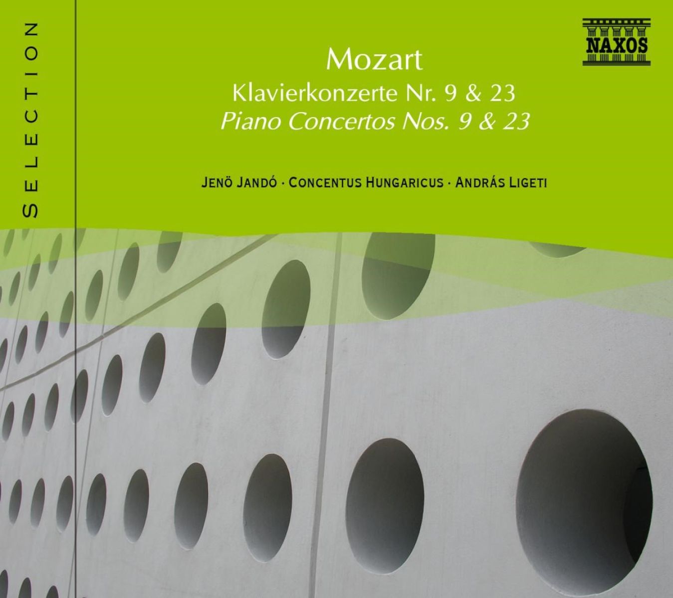 Afbeelding van Jeno Jandó, Concentus Hungaricus, András Ligeti - Mozart: Piano Concertos Nos. 9 & 23
