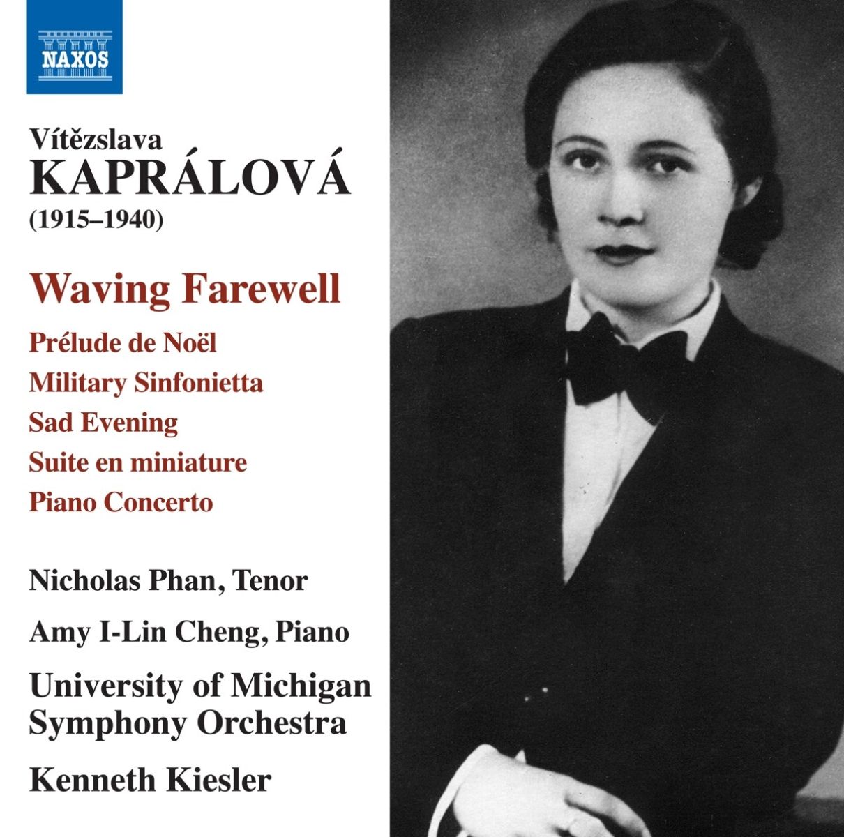 Nicholas Phan, Amy I-Lin Cheng, University Of Michigan Symphony Orchestra, Kenneth Kiesler - Waving Farewell | Sad Evening | Piano Concerto