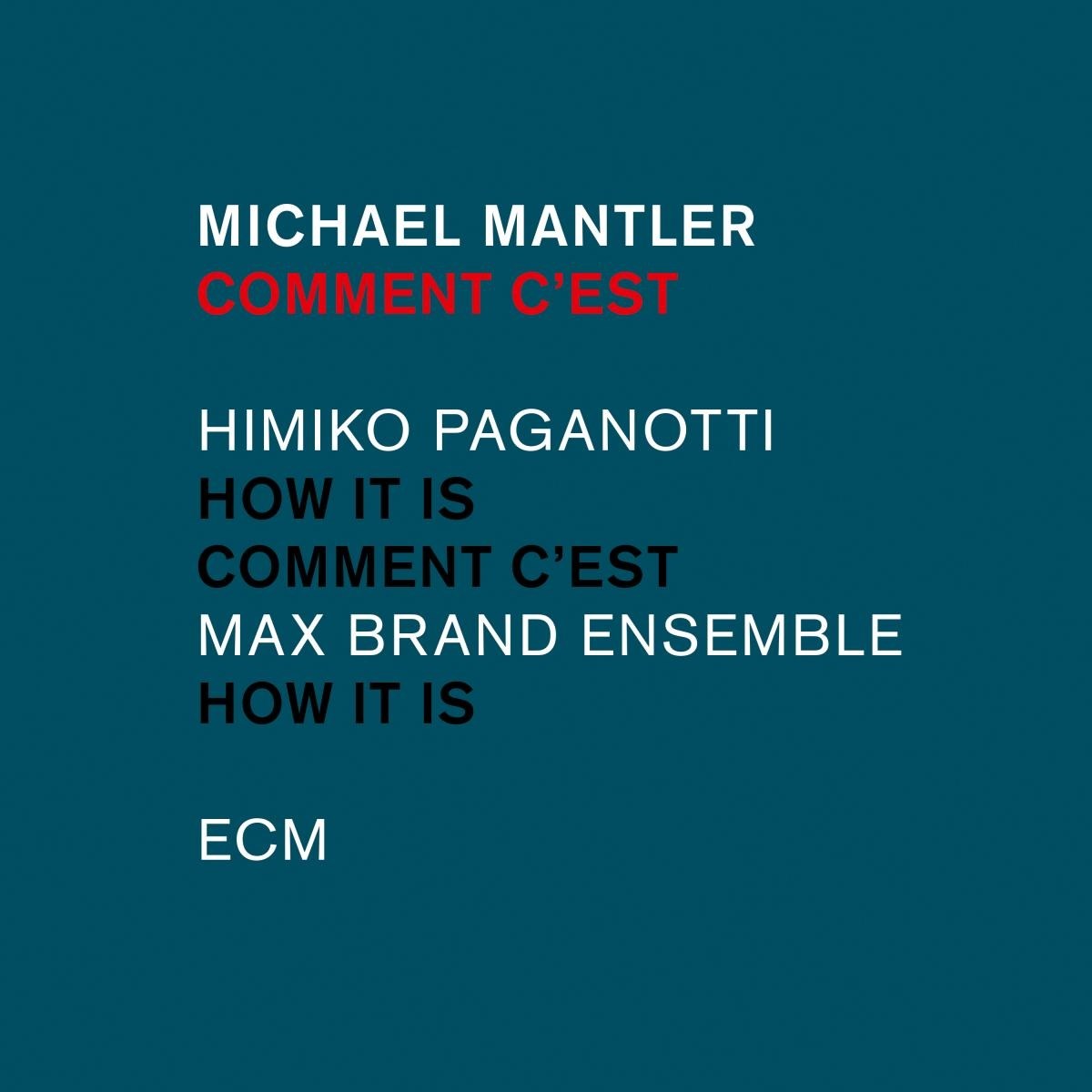 Afbeelding van Michael Mantler - Comment C'est
