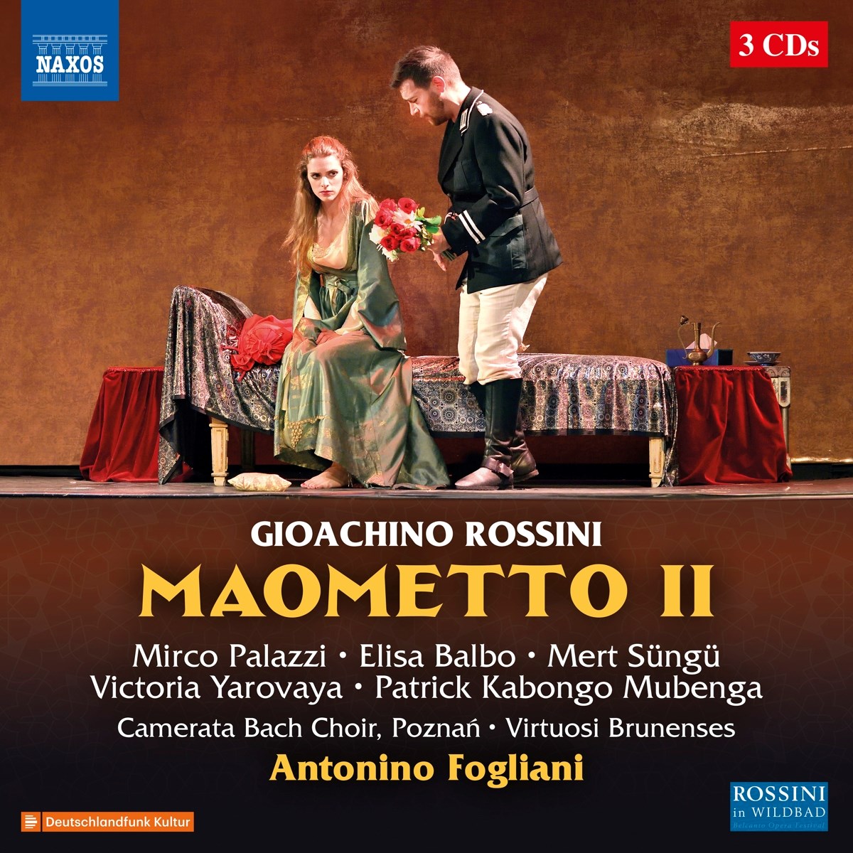 Afbeelding van Camerata Bach Choir Poznan, Virtuosi Brunensis, Antonino Fogliani - Maometto II