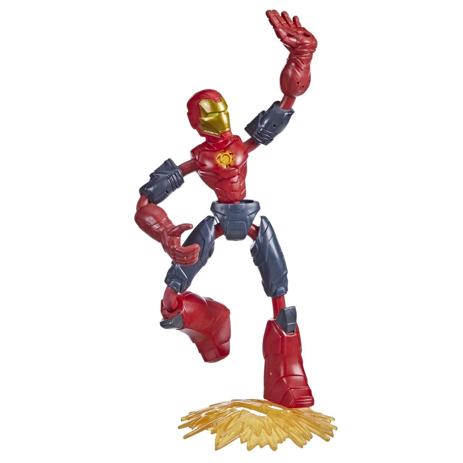 Marvel Avengers - Bend N Flex Missions Iron Man Fire Mission