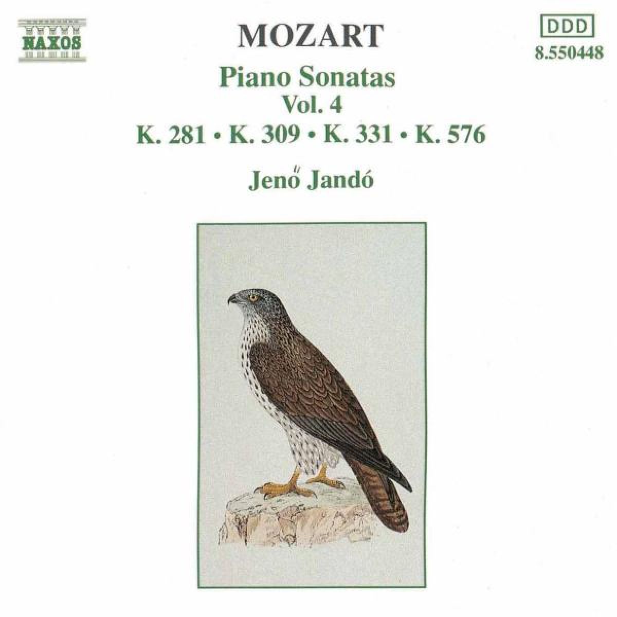 Afbeelding van Jeno Jandó - Mozart: Piano Sonatas 4
