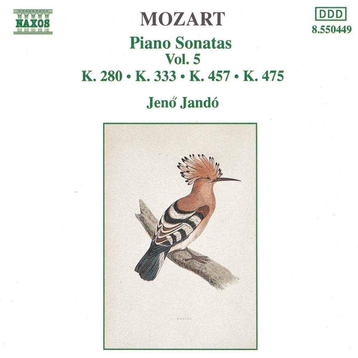 Jeno Jandó - Mozart: Piano Sonatas 5