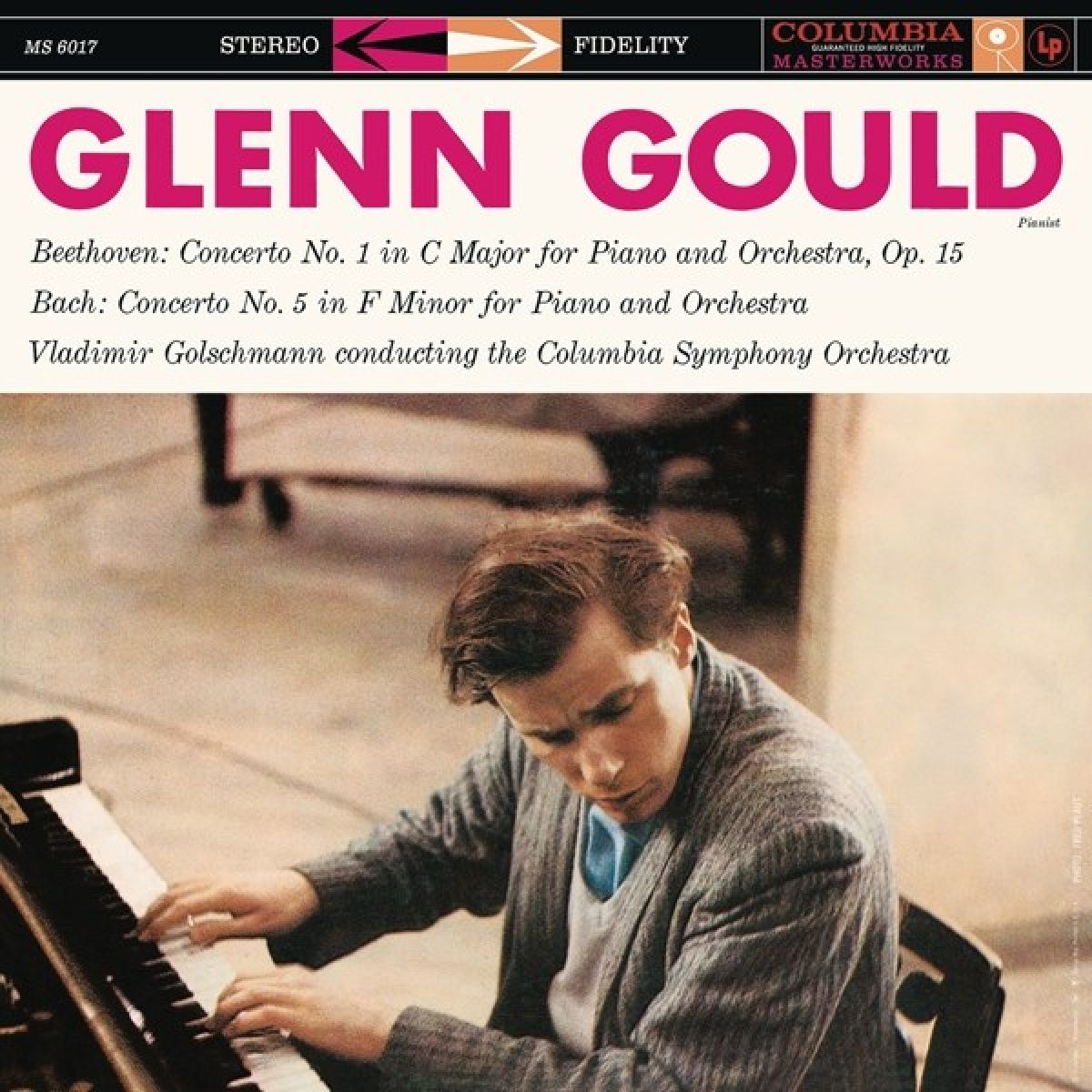 Afbeelding van Glenn Gould, Columbia Symphony Orchestra, Leonard Bernstein, Vladimir Golschmann - The Complete Glenn Gould Bach Keyboard Concertos Nos. 1-5 & 7 / Beethoven Concerto No. 1