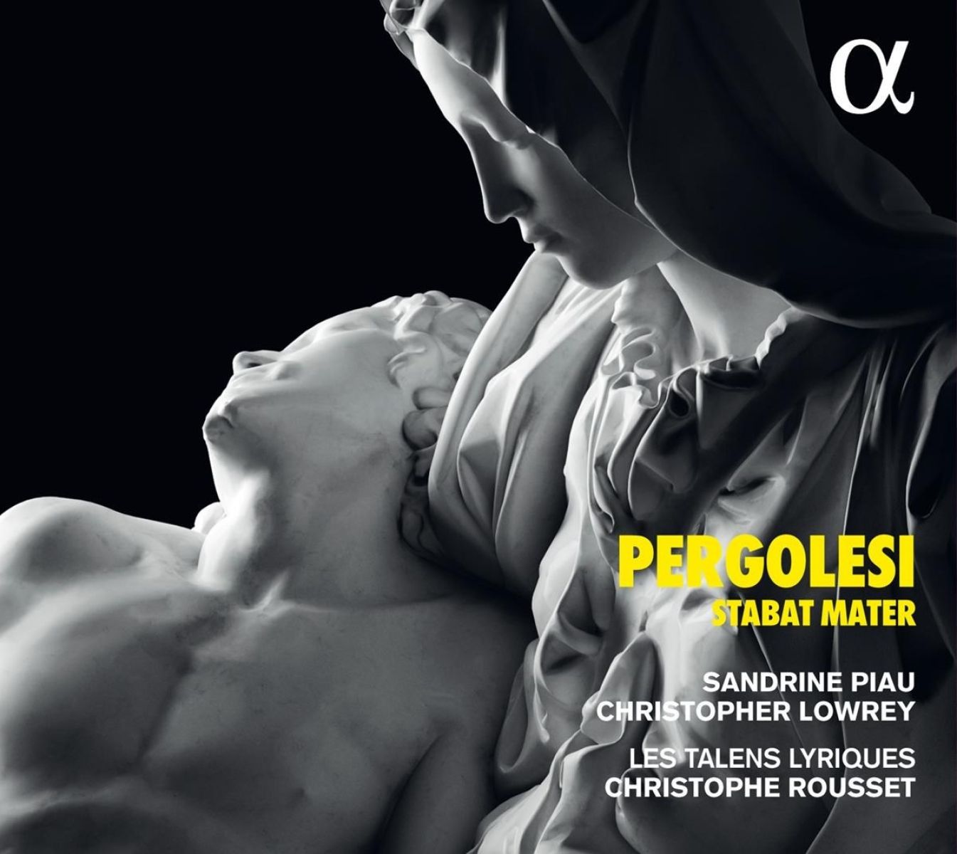 Afbeelding van Sandrine Piau, Christopher Lowrey, Les Talens Lyriques, Christophe Rousset - Pergolesi: Stabat Mater