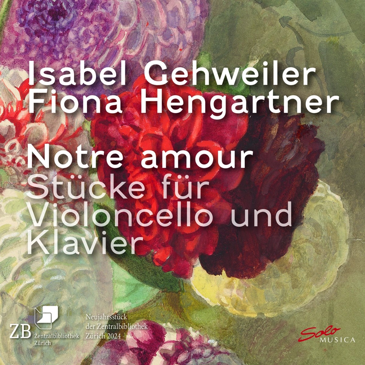 Afbeelding van Fiona Hengartner & Isabel Gehweiler - Notre Amor: Pieces For Violoncello And Piano