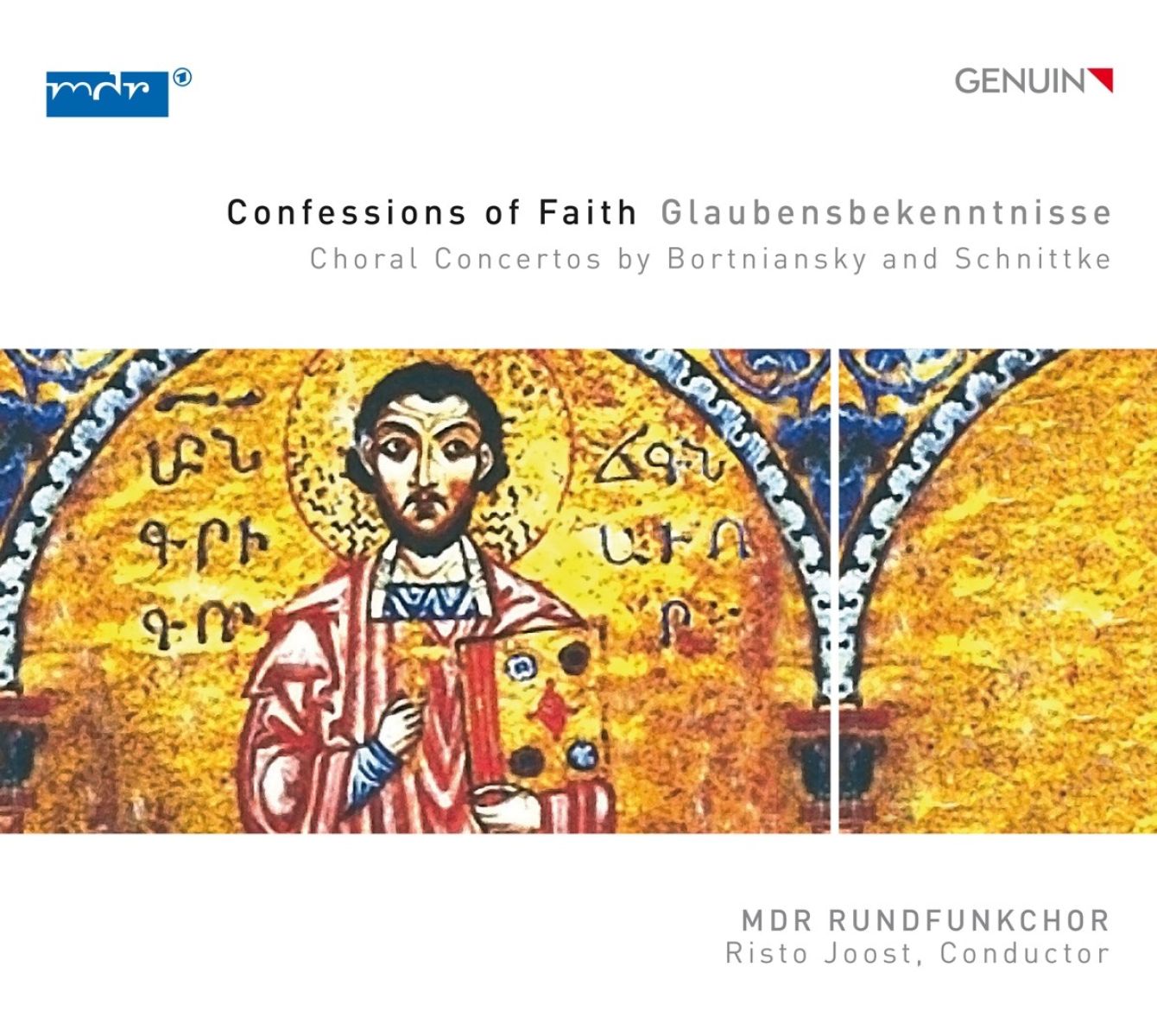 Afbeelding van MDR Rundfunkchor, Risto Joost - Confessions Of Faith - Glaubensbekenntnisse