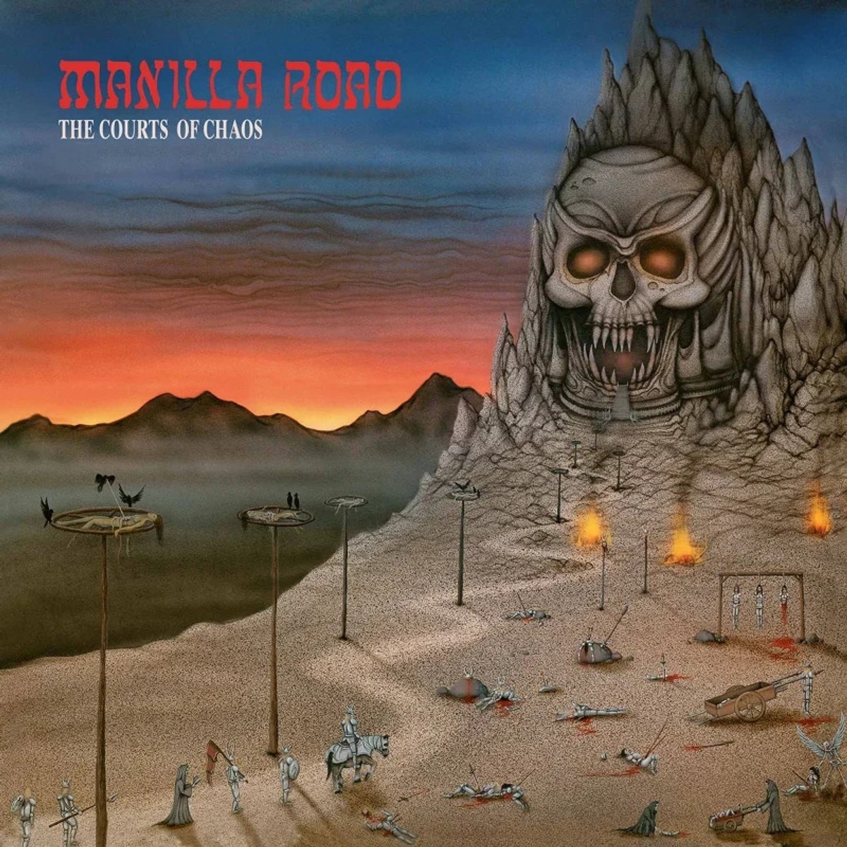 Afbeelding van Manilla Road - The Courts Of Chaos