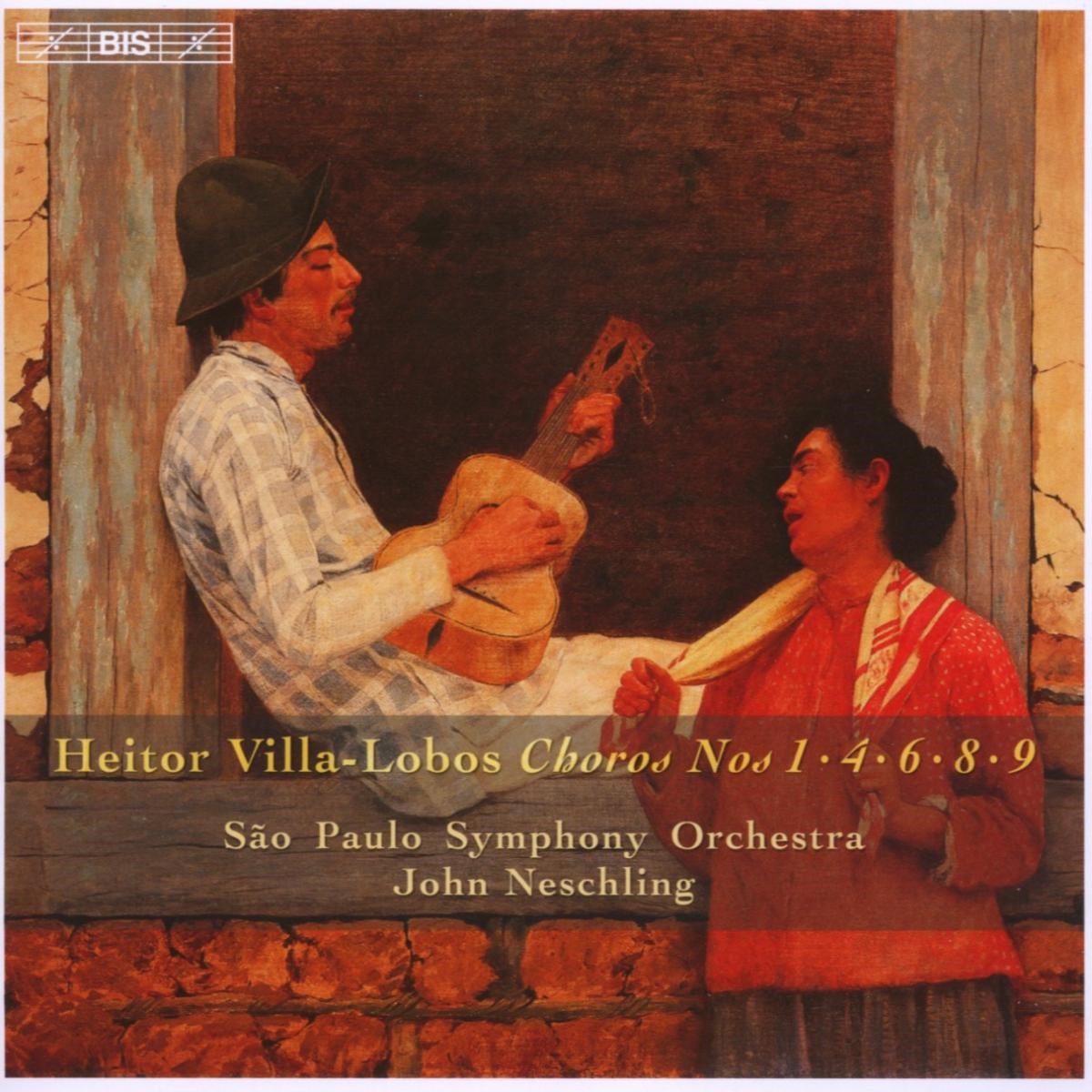 Afbeelding van São Paulo Symphony Orchestra, John Neschling - Villa-Lobos: Choros Volume II