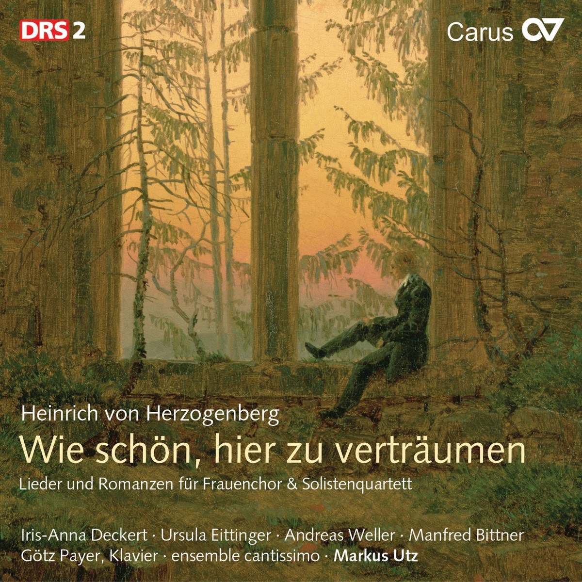 Afbeelding van Iris-Anna Deckert, Ursula Eittinger, Andreas Weller, Ensemble Cantissimo - Von Herzogenberg: Wie Schon, Hier Zu Vertraumen: Lieder Und Romanzen Fur Frauenchor Und Solistenquartett