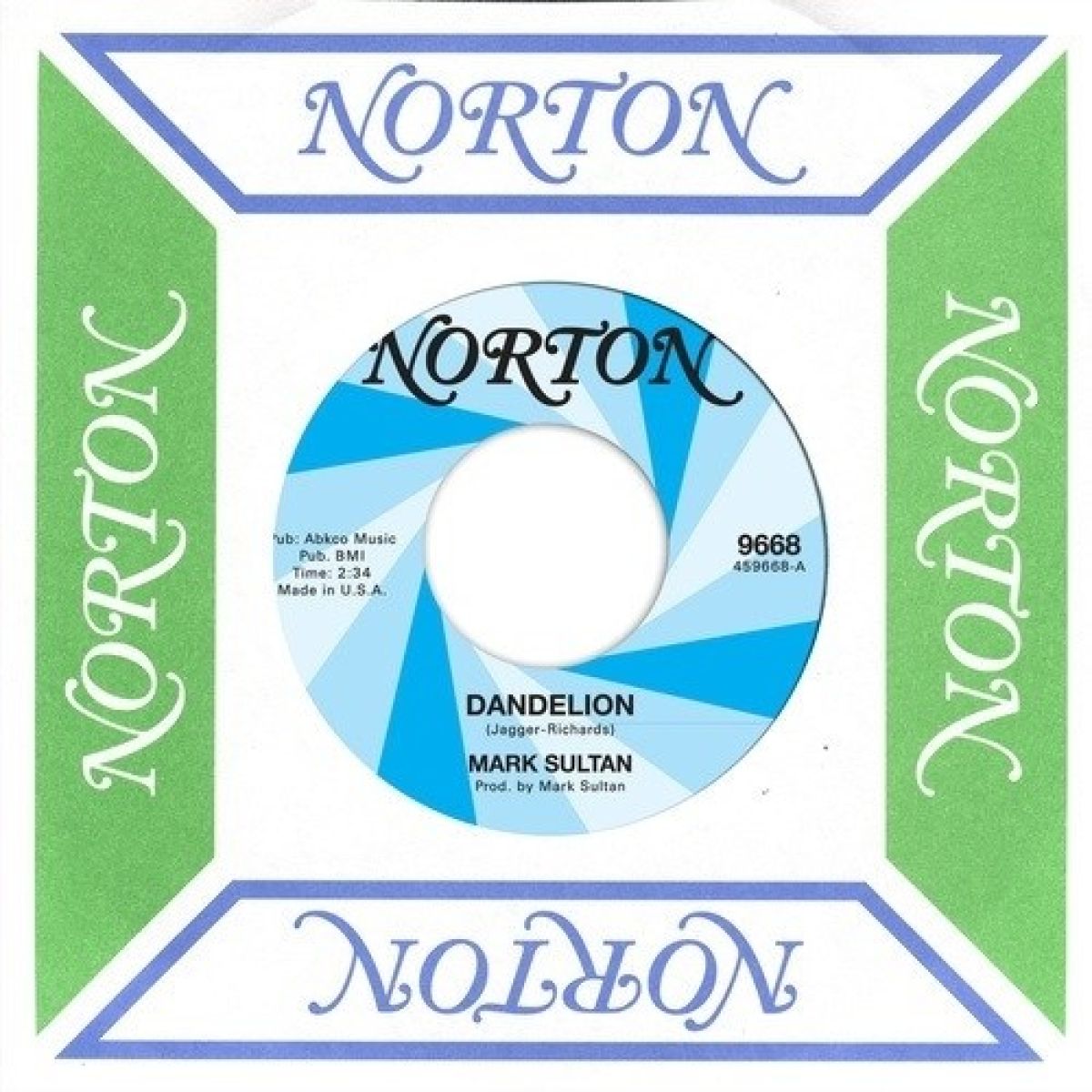 Mark Sultan & Broadway Lafayette - Dandelion / Backstreet Girl
