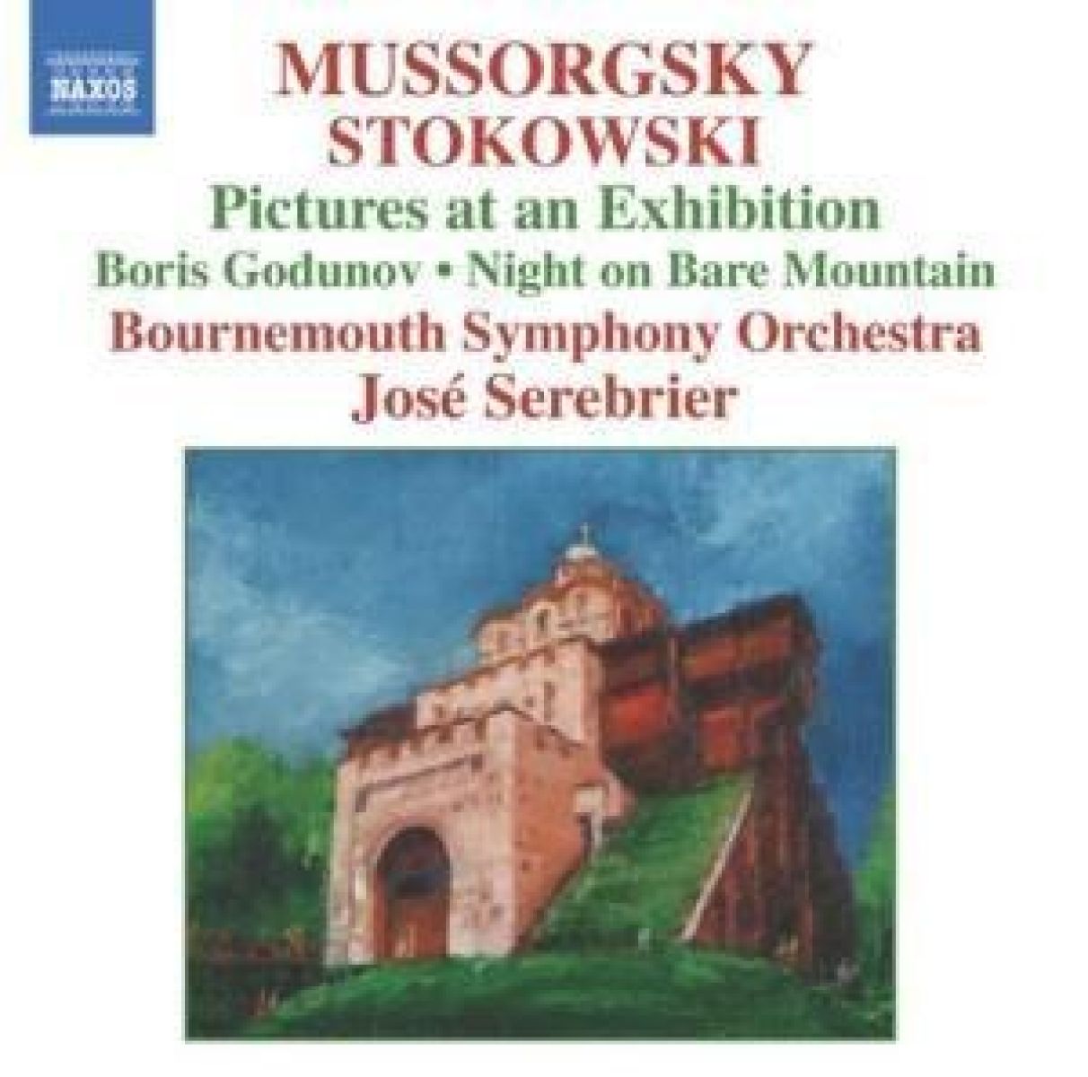 Afbeelding van Bournemouth Symphony Orchestra, José Serebrier - Mussorgsky | Stokowski: Pictures At An Exhibition