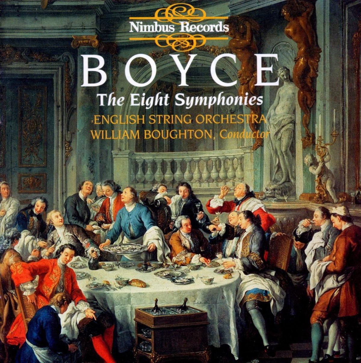 Afbeelding van English Symphony Orchestra, William Boughton - Boyce: The Eight Symphonies