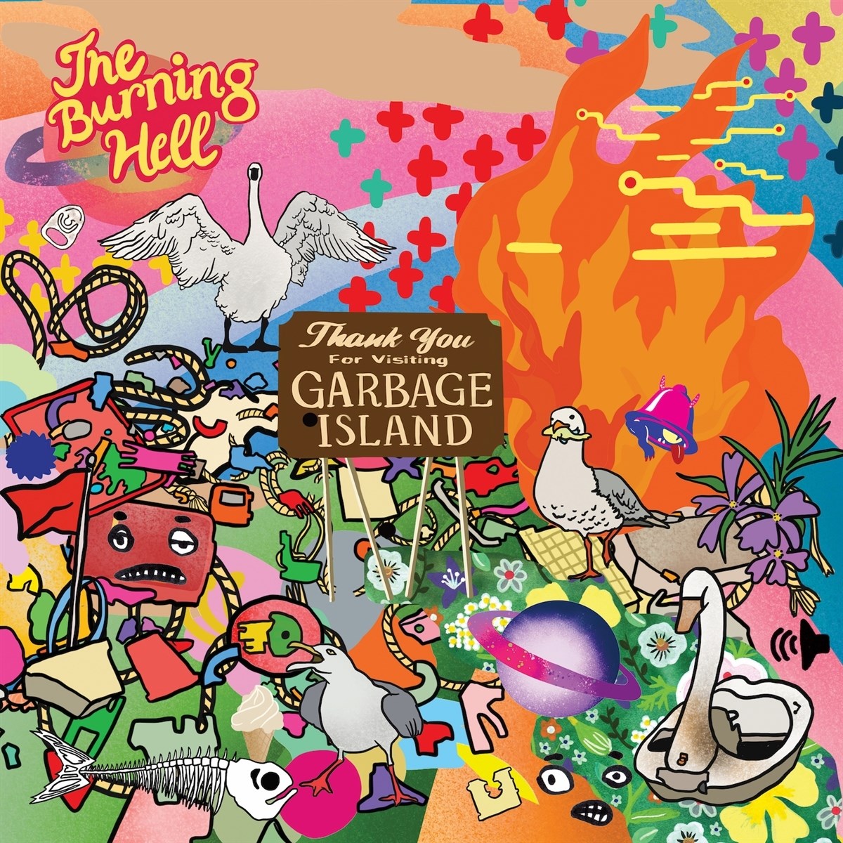 Afbeelding van The Burning Hell - Garbage Island